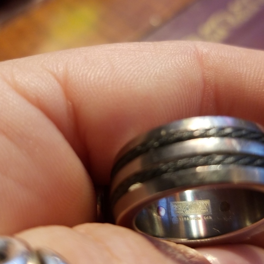 Harley Davidson Stamper ring. - Picture 5 of 8